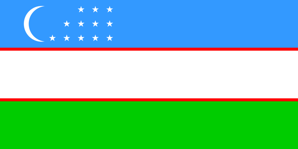 Uzbek flag